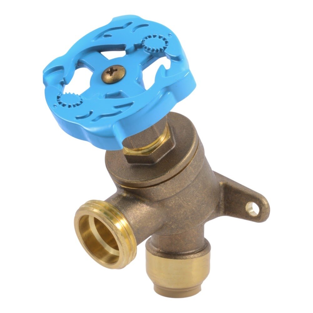 SharkBite 24622LF 1/2 in. Push to Connect x 3/4 in. MHT Garden Valve