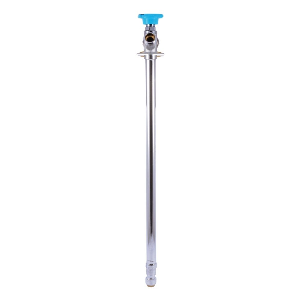 SharkBite 24628LF 1/2 in. Push-to-Connect x 3/4 in. MHT x 8 in. Frost-Free Anti-Siphon Sillcock Valve - 3