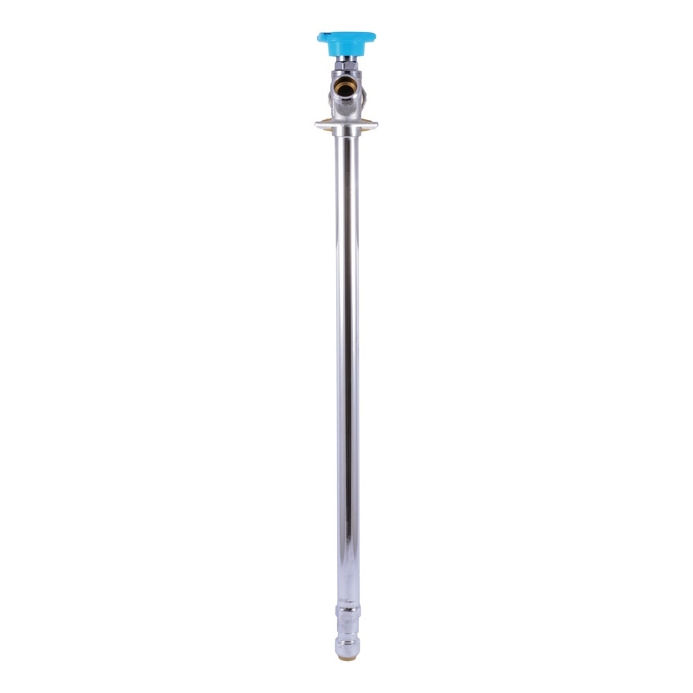 SharkBite 24628LF 1/2 in. Push-to-Connect x 3/4 in. MHT x 8 in. Frost-Free Anti-Siphon Sillcock Valve - 3