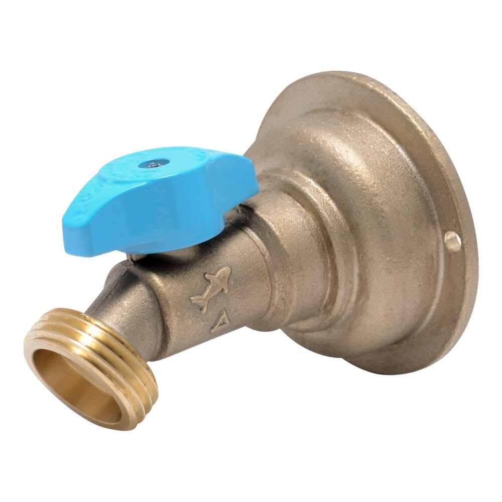 SharkBite 24631LF 3/4 in. Push to Connect x 3/4 in. MHT 45 Degree Quarter Turn No Kink Hose Bibb