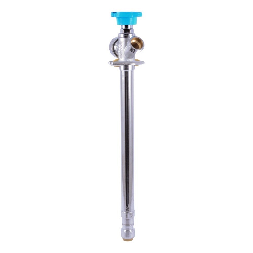 SharkBite 24637LF 1/2 in. Push-to-Connect x 3/4 in. MHT 15 in. Anti-Siphon Frost-Free Sillcock