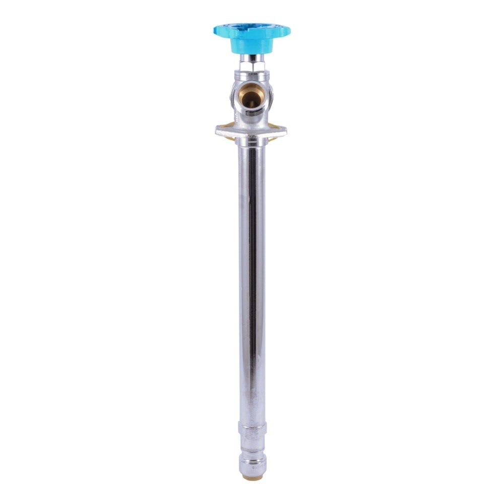 SharkBite 24637LF 1/2 in. Push-to-Connect x 3/4 in. MHT 15 in. Anti-Siphon Frost-Free Sillcock - 3
