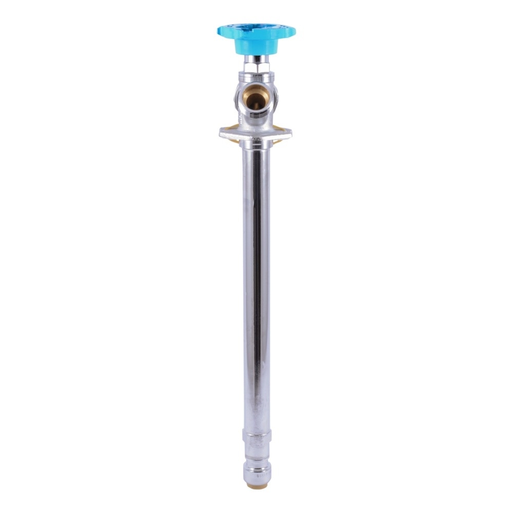 SharkBite 24637LF 1/2 in. Push-to-Connect x 3/4 in. MHT 15 in. Anti-Siphon Frost-Free Sillcock - 3