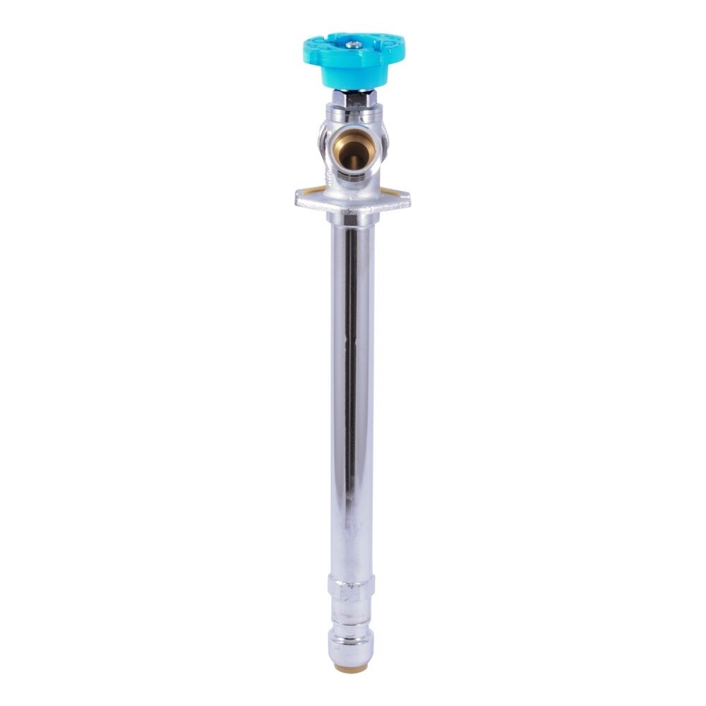 SharkBite 24638LF 1/2 in Push-to-Connect x 3/4 in MHT 18 in Anti-Siphon Frost-Free Sillcock - 3