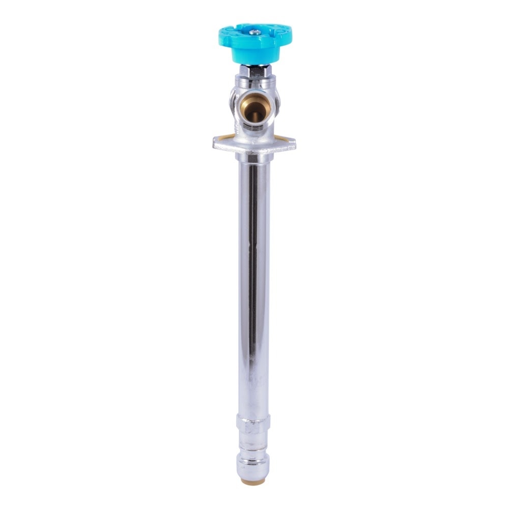 SharkBite 24638LF 1/2 in Push-to-Connect x 3/4 in MHT 18 in Anti-Siphon Frost-Free Sillcock - 3