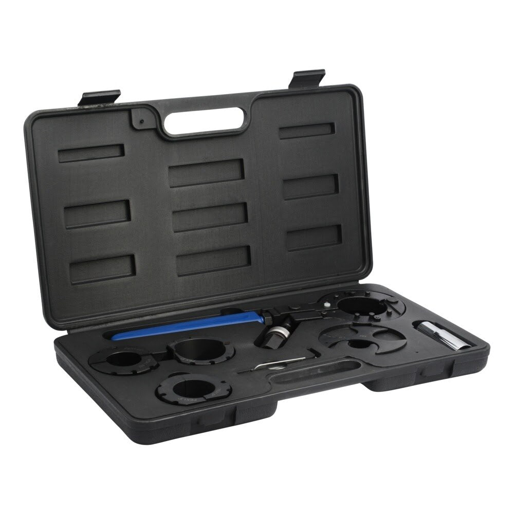 SharkBite 24675 1-1/4 in. to 2 in. PEX Crimp Tool Kit with LED Indicator