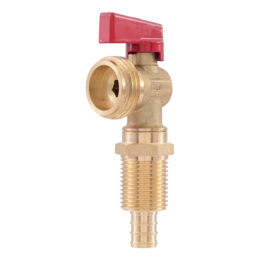 SharkBite 24998A 1/2 in. Brass PEX Washing Machine Valve for Hot Water