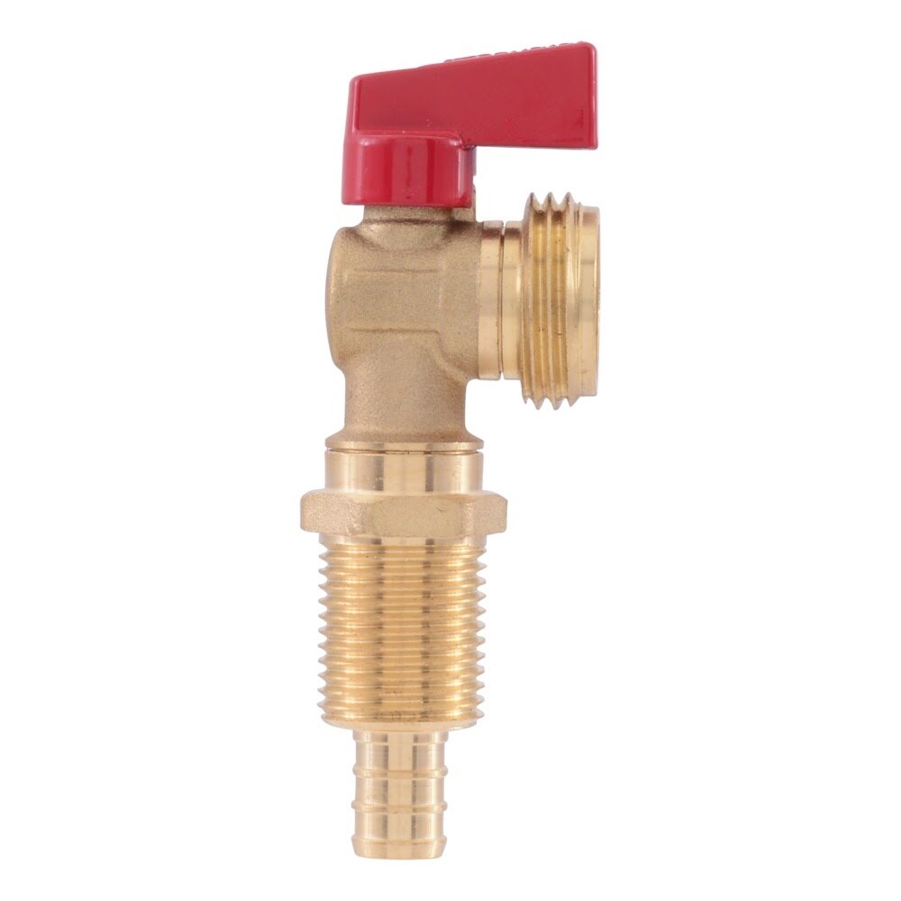 SharkBite 24998A 1/2 in. Brass PEX Washing Machine Valve for Hot Water - 3