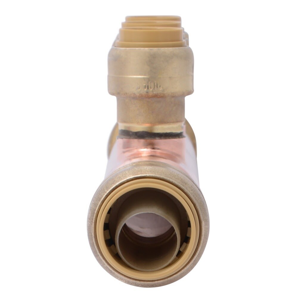 SharkBite 25552LF 3/4 in. x 1/2 in. Push-to-Connect 3-Port Open Manifold Fitting - 3