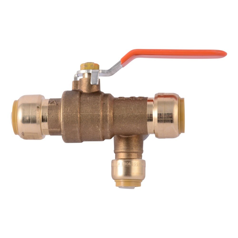SharkBite 25704LF 3/4 in x 3/4 in x 1/2 in Outlet Thermal Expansion Relief Valve - 2
