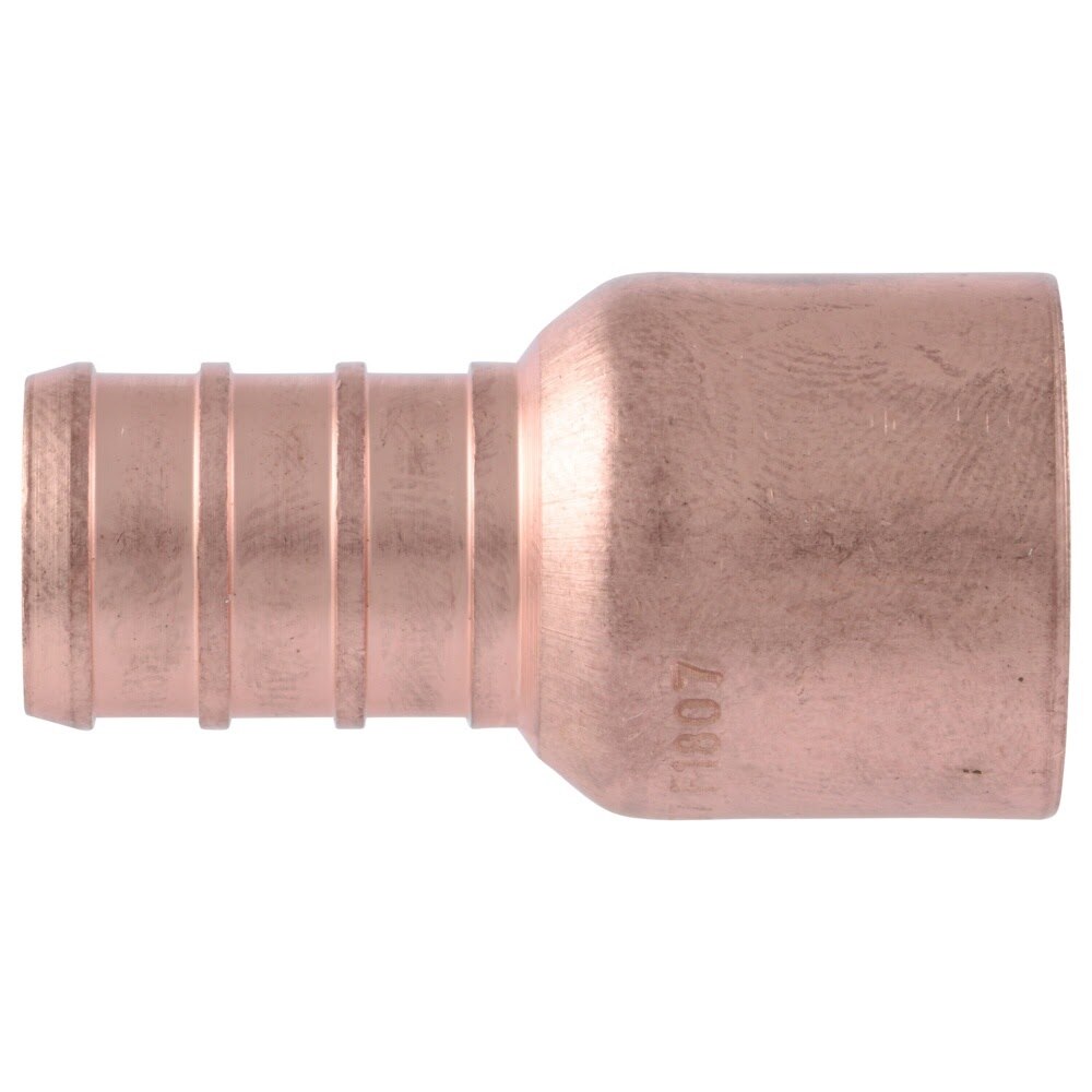 SharkBite CUC600LF 1/2 in x 1/2 in PEX Barb Copper Sweat Female Adapter Fitting - 3