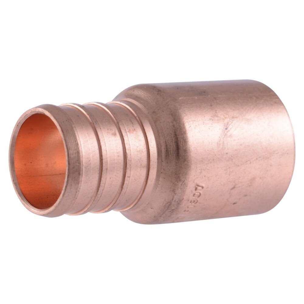 SharkBite CUC608LF 3/4 in. x 3/4 in. PEX Barb Copper Sweat Male Adapter