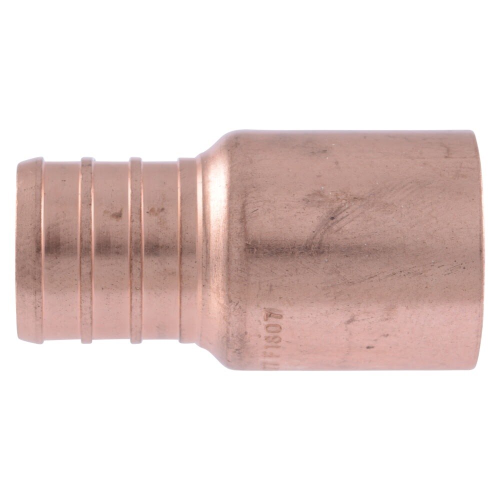 SharkBite CUC608LF 3/4 in. x 3/4 in. PEX Barb Copper Sweat Male Adapter - 3