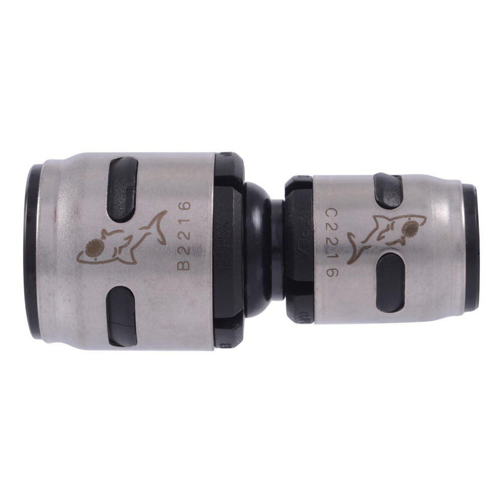 SharkBite K058WP3 3/4 in. x 1/2 in. EvoPEX Reducing Coupling for PEX Pipe (3 Pack) - 2