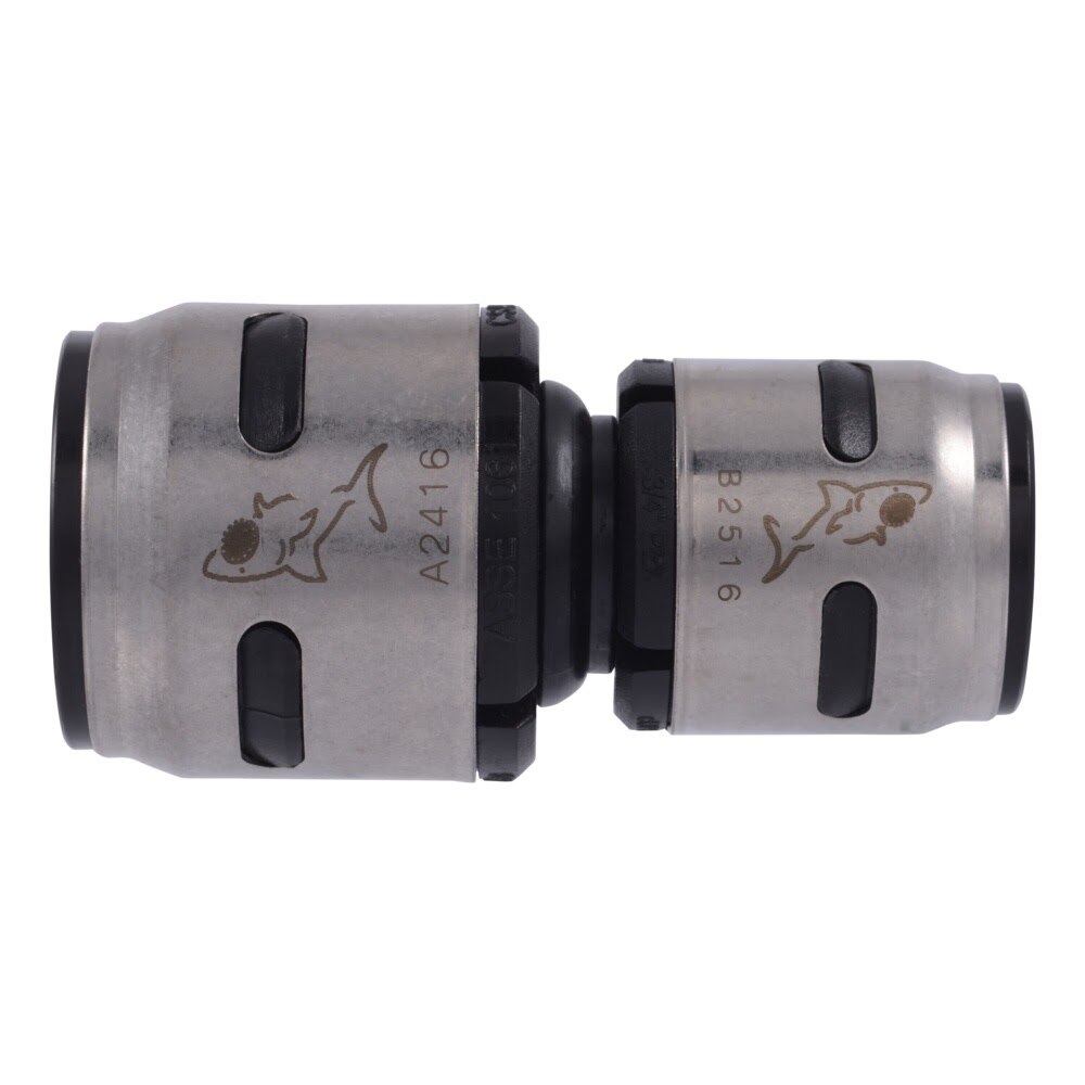 SharkBite K060WP2 1 in. x 3/4 in. EvoPEX Reducing Coupling for PEX Pipe (2 Pack) - 2