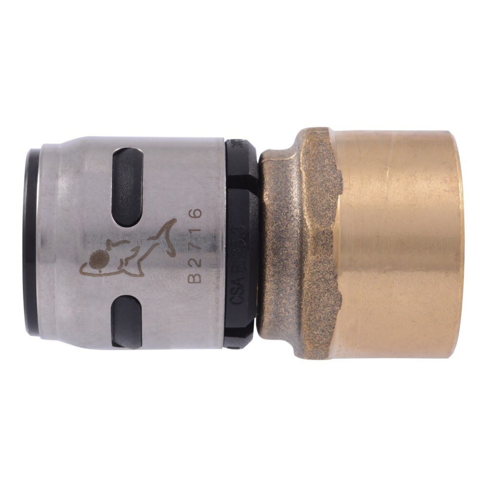 SharkBite K088WP3 3/4 in. EvoPEX x 3/4 in. FNPT Female Adapter for PEX (3 Pack) - 2