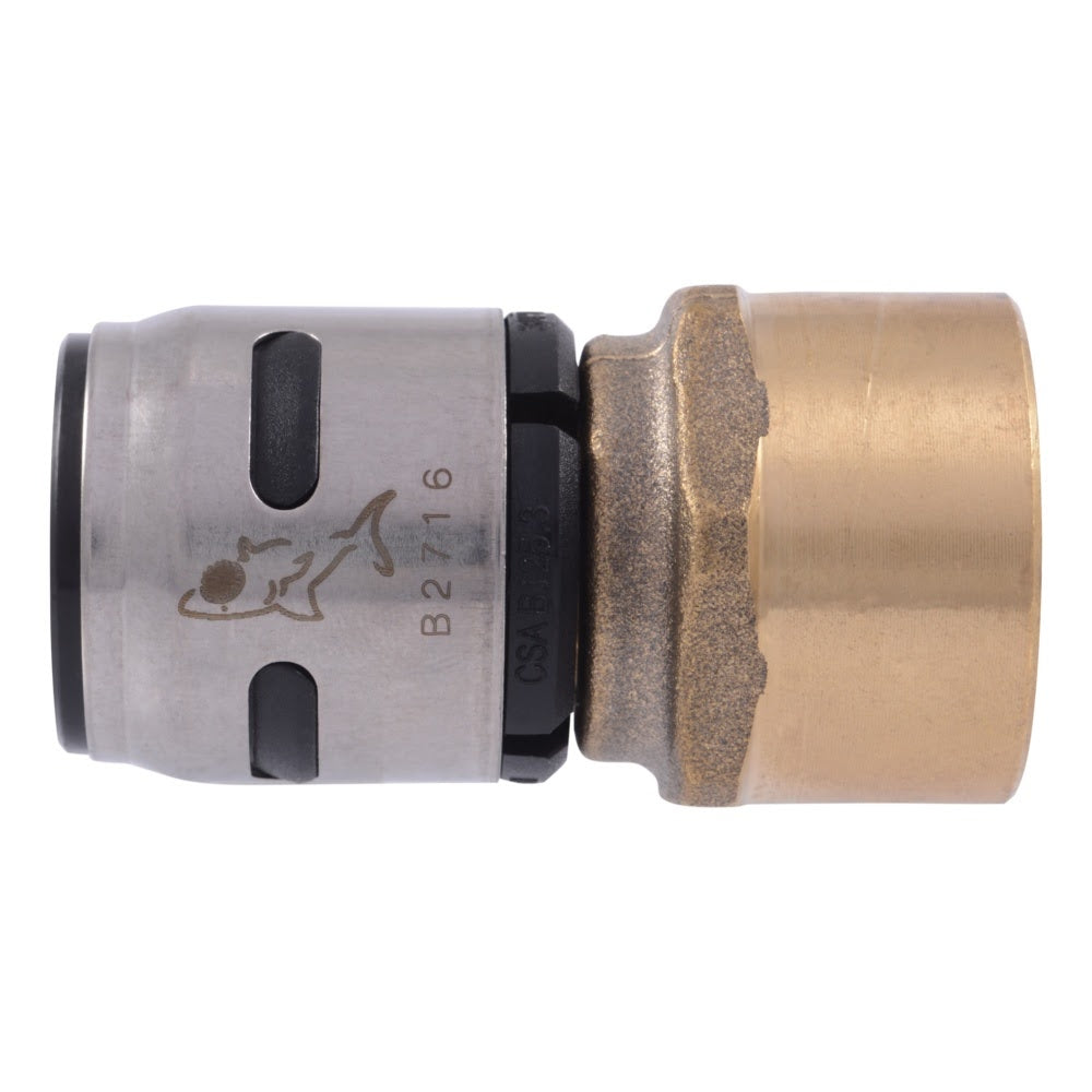 SharkBite K088WP3 3/4 in. EvoPEX x 3/4 in. FNPT Female Adapter for PEX (3 Pack) - 2