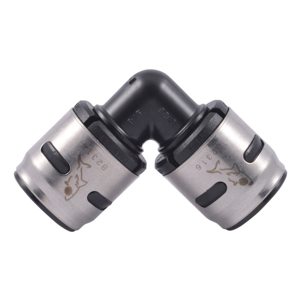 SharkBite K256WP6 3/4 in x 3/4 in EvoPEX 90 Degree Push to Connect PEX Elbow (6 Pack) - 2