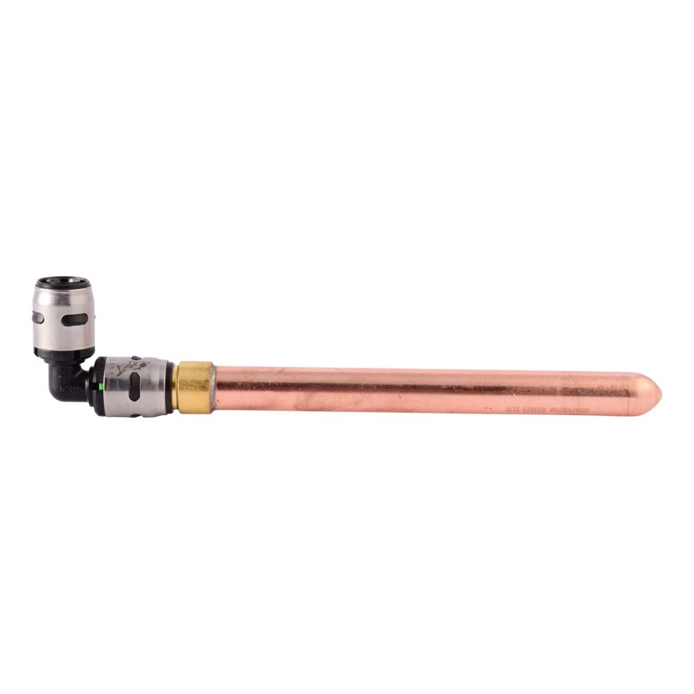 SharkBite K25817WP 1/2 in. x 8 in. EvoPEX Copper Stub-Out with 90 Degree Push-to-Connect Elbow - 2