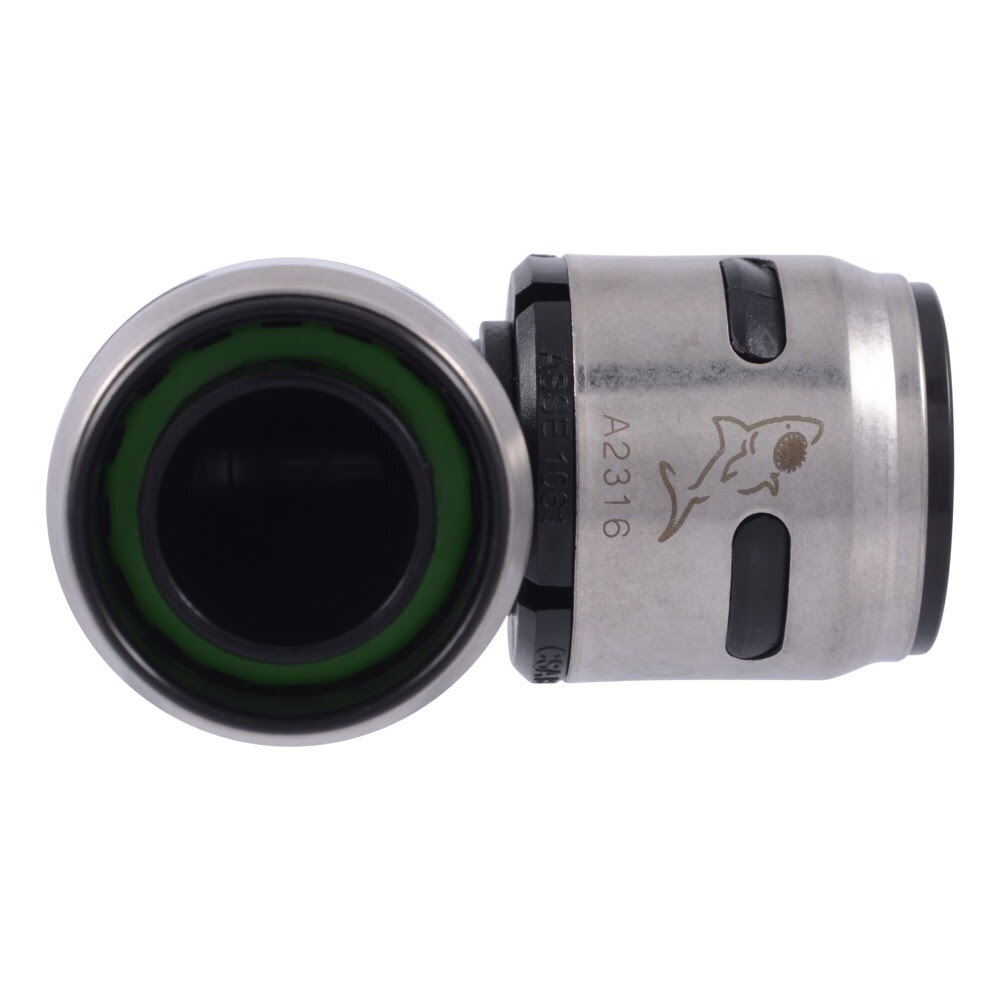 SharkBite K260WP2 1 in x 1 in EvoPEX 90 Degree Push to Connect Elbow for PEX Pipe (2 Pack) - 3