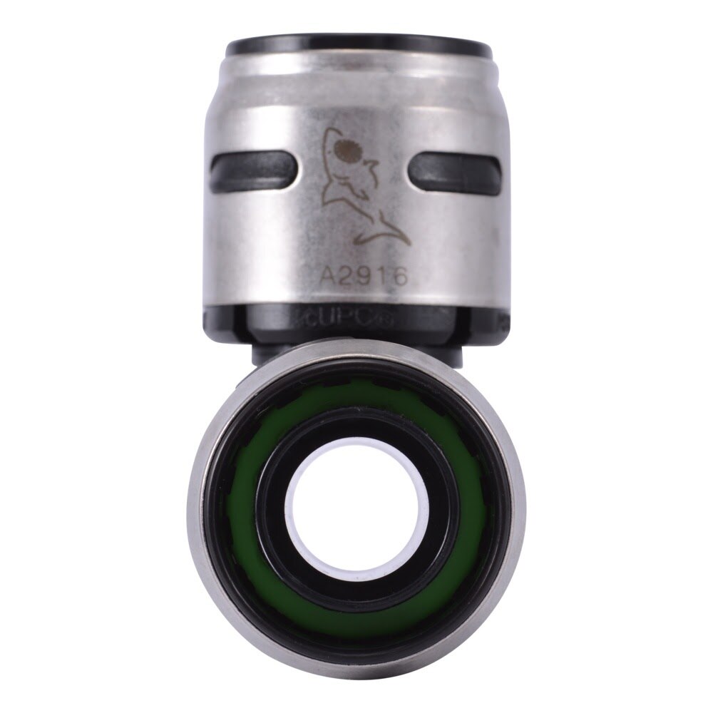 SharkBite K374WP2 1 in x 1 in x 1 in EvoPEX Push-to-Connect PEX Tee Fitting (2 Pack) - 3