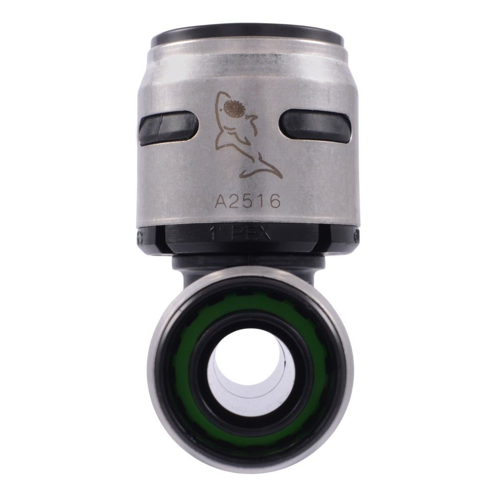 SharkBite K413WP2 3/4 in x 3/4 in x 1 in EvoPEX Push to Connect Reducing Tee for PEX Pipe (2 Pack) - 3