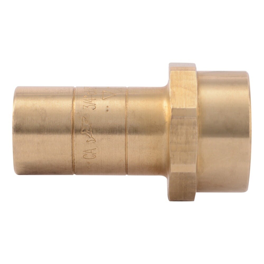 SharkBite U766LFA 3/4 in CTS x 3/4 in FNPT Lead Free Push to Connect Threaded Adapter - 2