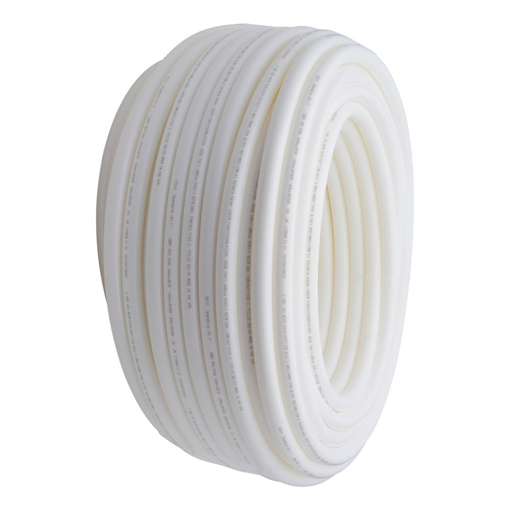 SharkBite U880W300 1 in. x 300 ft. White PEX-b Potable Water Pipe Coil (1 Coil)