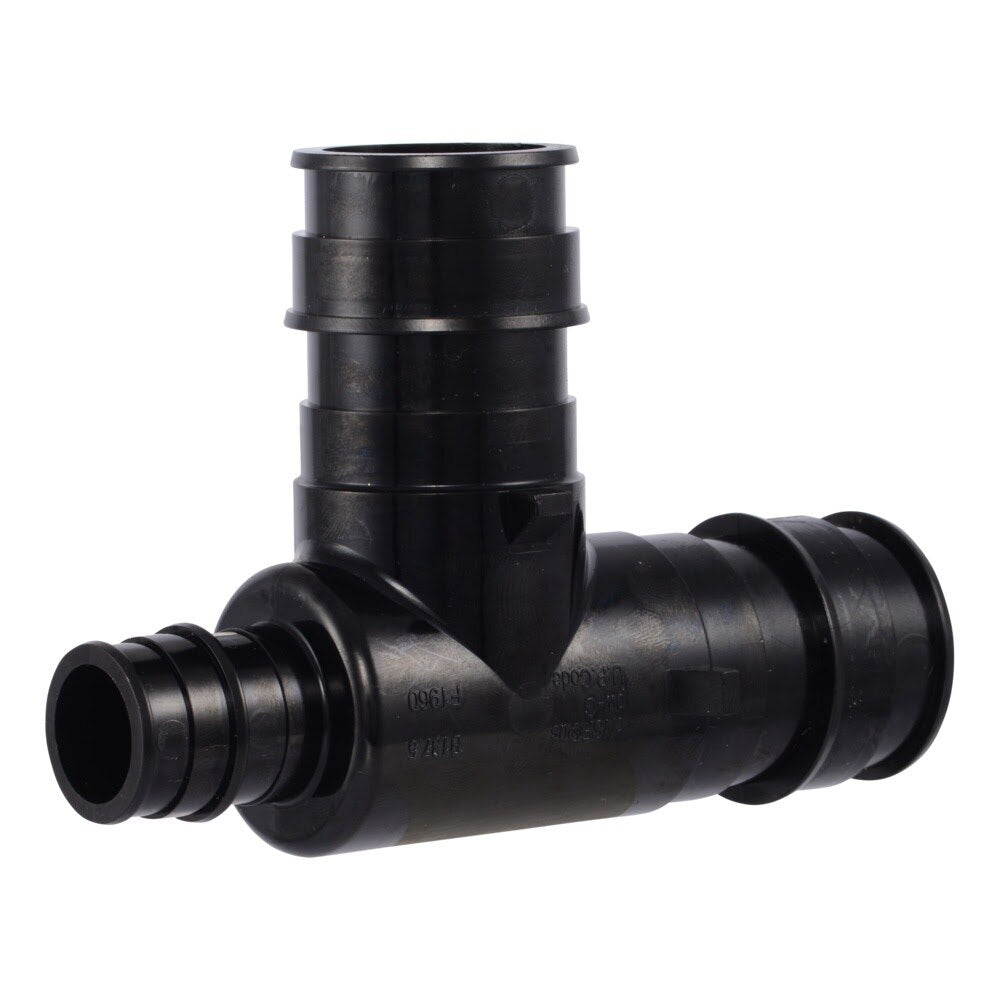 SharkBite UA08352235 Poly Expansion Reducing Tee 1-1/4 x 3/4 x 1-1/4 in PEX Fitting