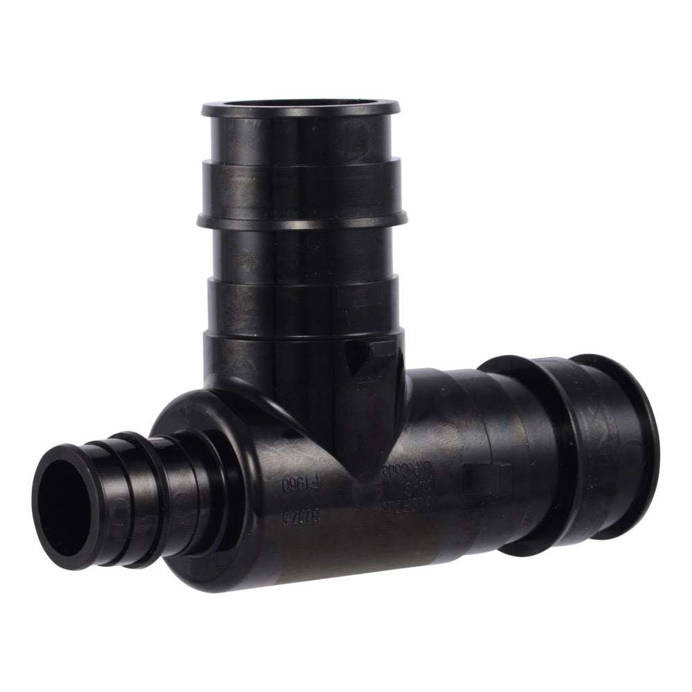 SharkBite UA08352235 Poly Expansion Reducing Tee 1-1/4 x 3/4 x 1-1/4 in PEX Fitting