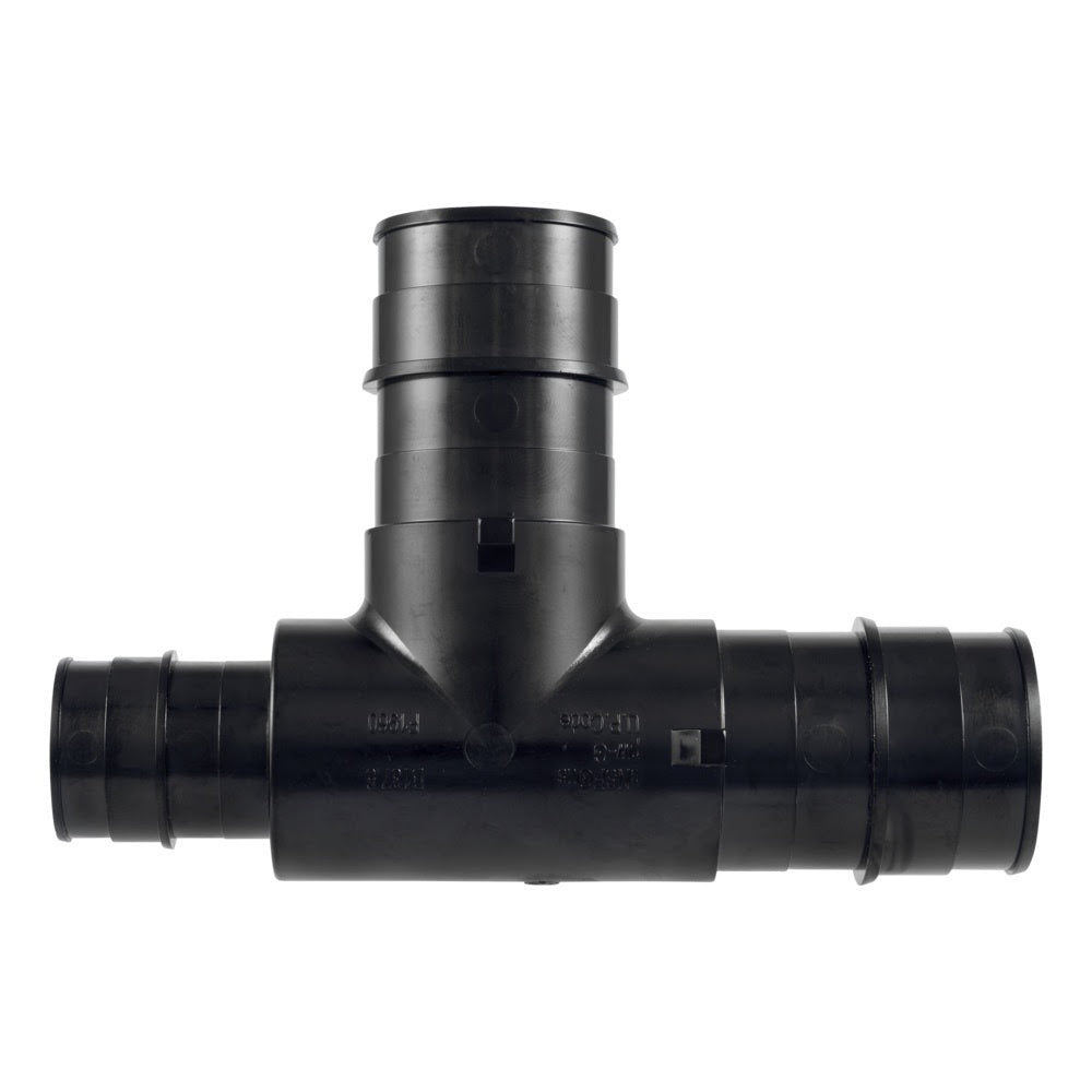 SharkBite UA08412841 1-1/2 in x 1 in x 1-1/2 in Poly Expansion Reducing Tee for PEX-A and PE-RT Pipe - 2