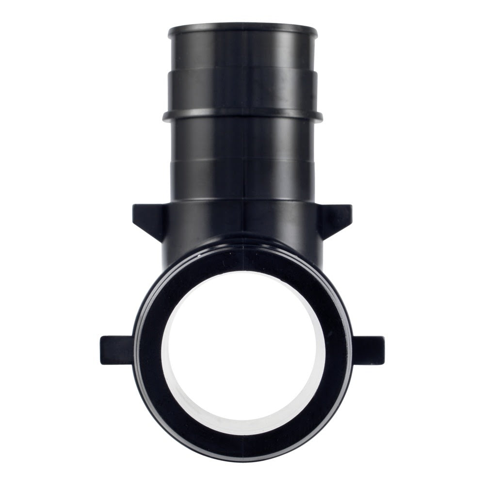 SharkBite UA08413528 Poly Expansion Reducing Tee for PEX-A Pipe 1-1/2 in x 1-1/4 in x 1 in - 3