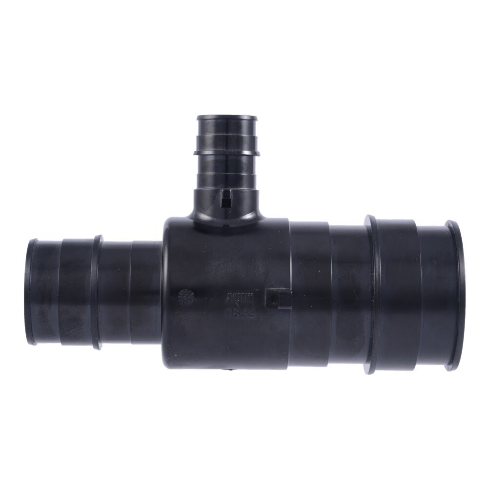 SharkBite UA08544122 2 in x 1-1/2 in x 3/4 in Poly Expansion Reducing Tee for PEX-A Pipe - 2