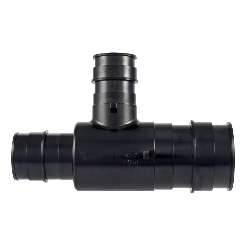 SharkBite UA08544135 PEX-A Poly Expansion Reducing Tee 2 in x 1-1/2 in x 1-1/4 in - 2
