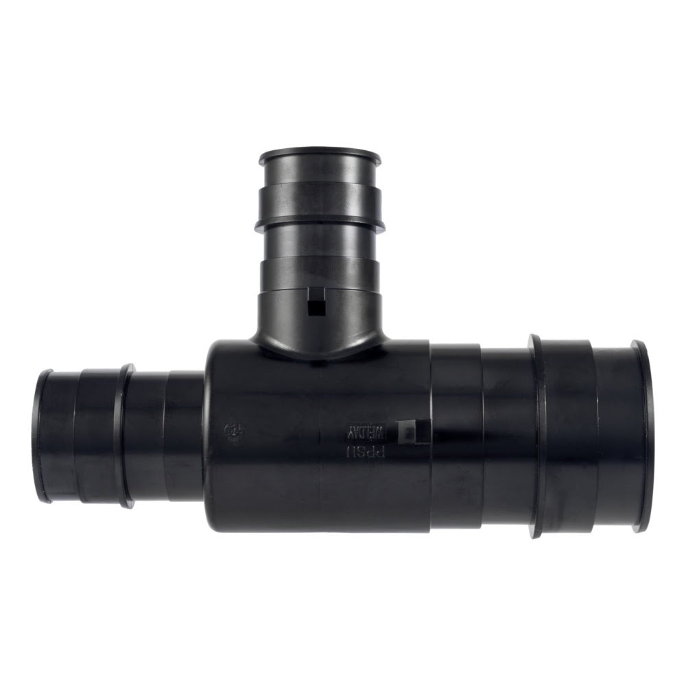 SharkBite UA08544135 PEX-A Poly Expansion Reducing Tee 2 in x 1-1/2 in x 1-1/4 in - 2