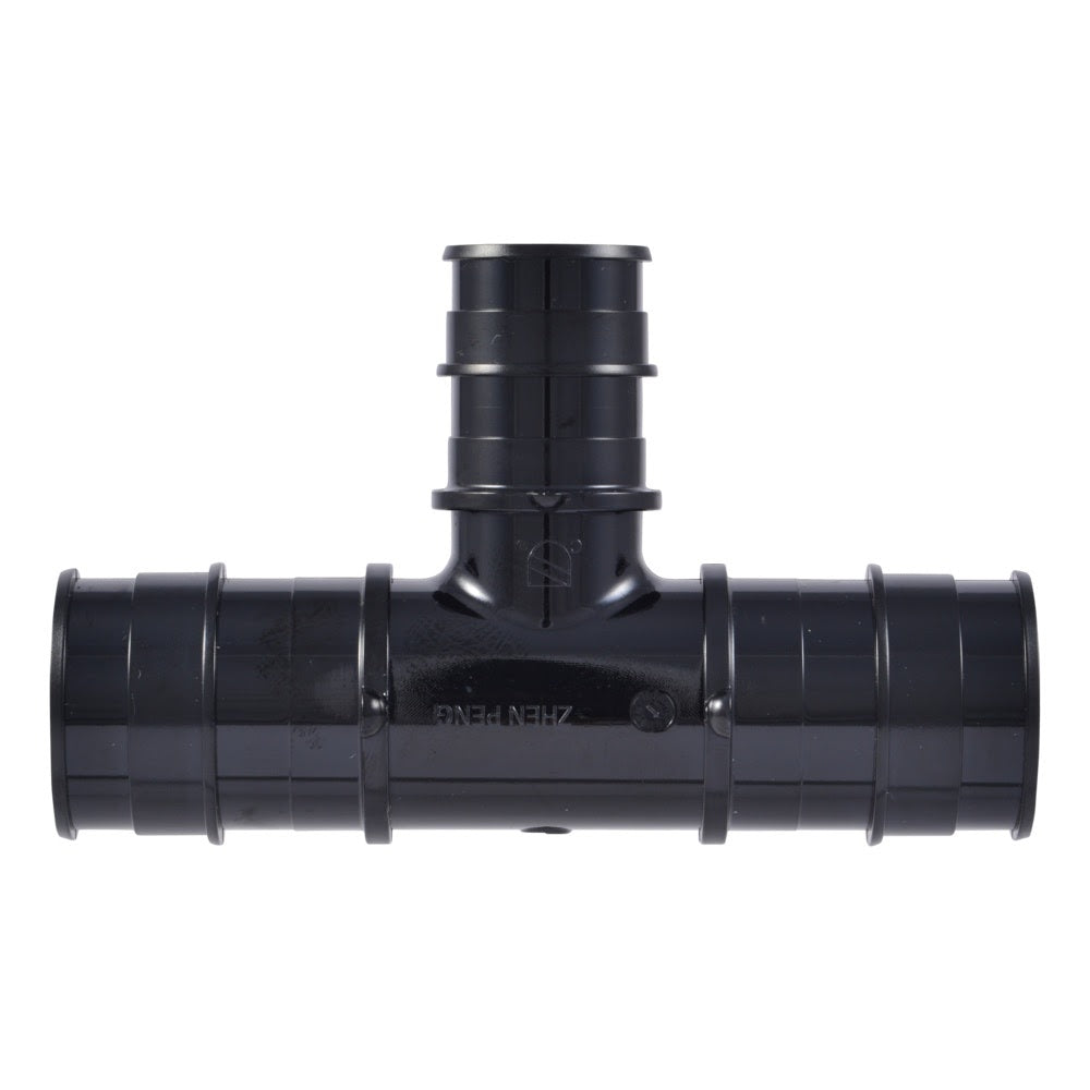 SharkBite UA416 1 in x 1 in x 3/4 in Poly Expansion Reducing Tee for PEX-A Pipe - 2