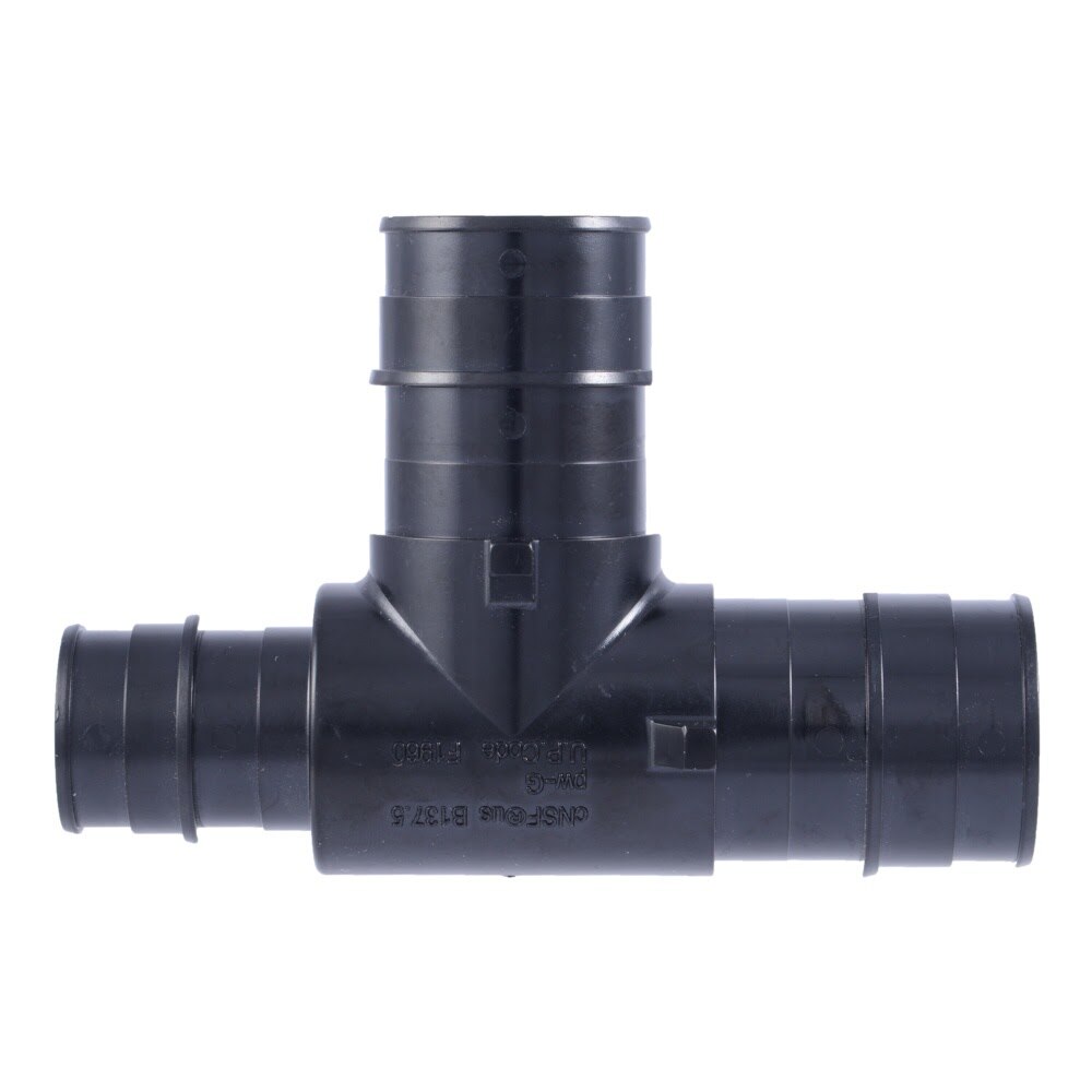 SharkBite UA418 1 in. x 3/4 in. x 1 in. PEX-A Poly Expansion Reducing Tee - 2