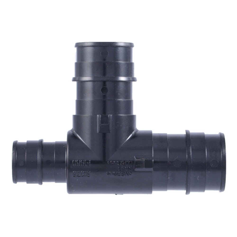 SharkBite UA444 Poly Expansion Reducing Tee 3/4 in. x 1/2 in. x 3/4 in. for PEX-A Pipe - 2