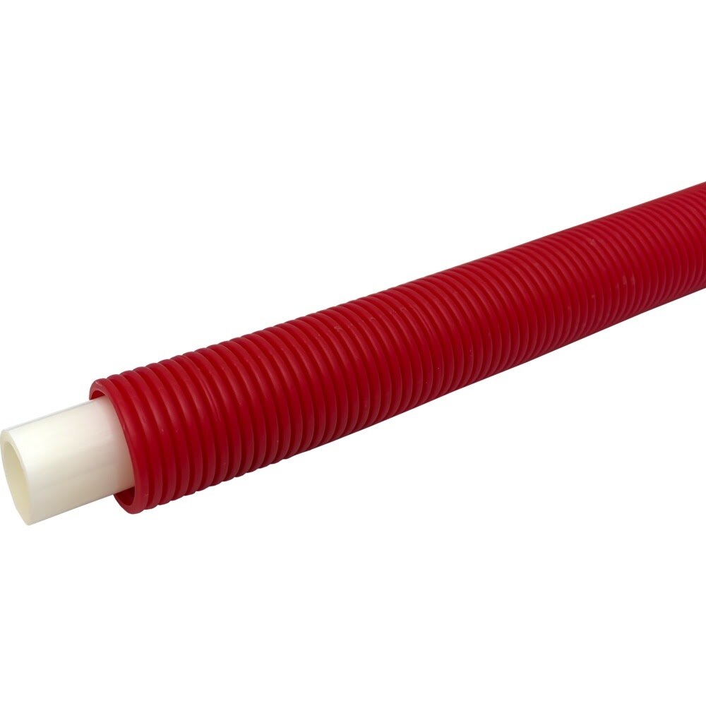 SharkBite UA70RS300 3/4 in. x 300 ft. Pre-Sleeved PEX-a Tubing Coil with Red Corrugated Sleeve - 2