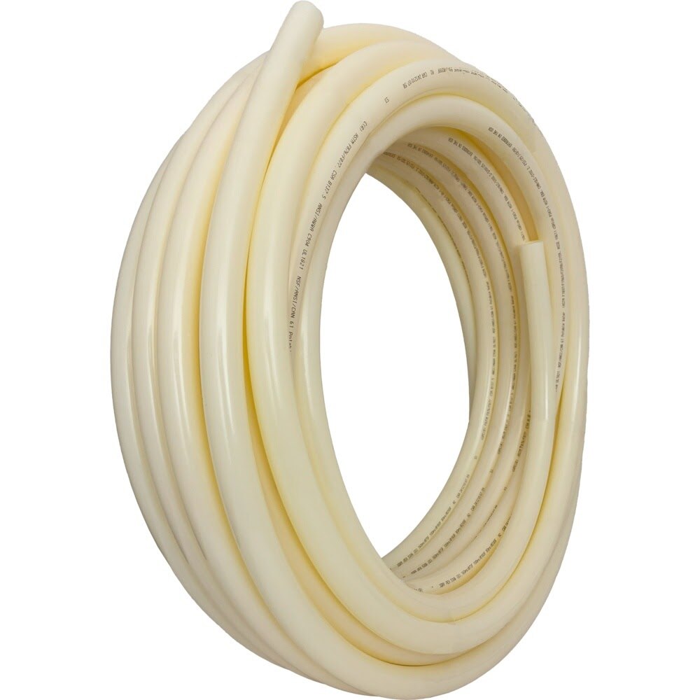 SharkBite UA80W100 1 in. x 100 ft. White PEX-A Pipe Coil for Hot and Cold Potable Plumbing