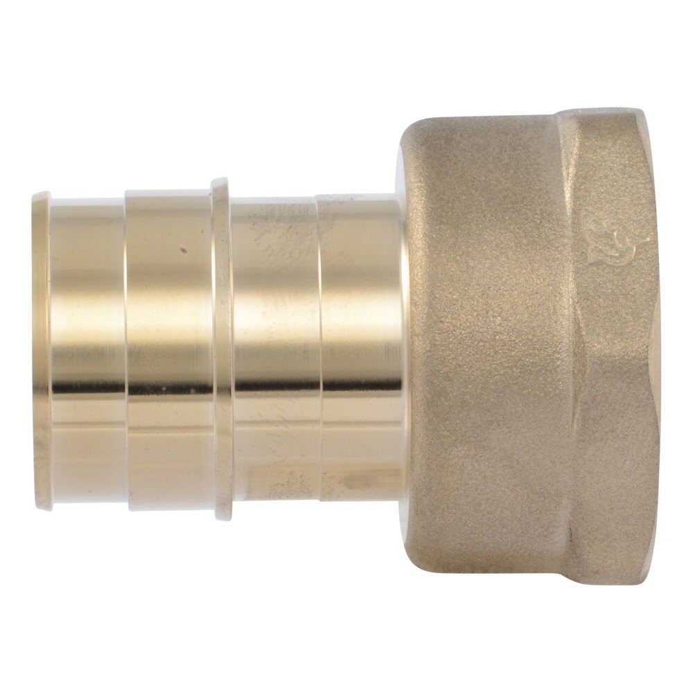 SharkBite UAB094LF 1 in x 1 in FNPT Brass Expansion Female Adapter for PEX-A Pipe - 2