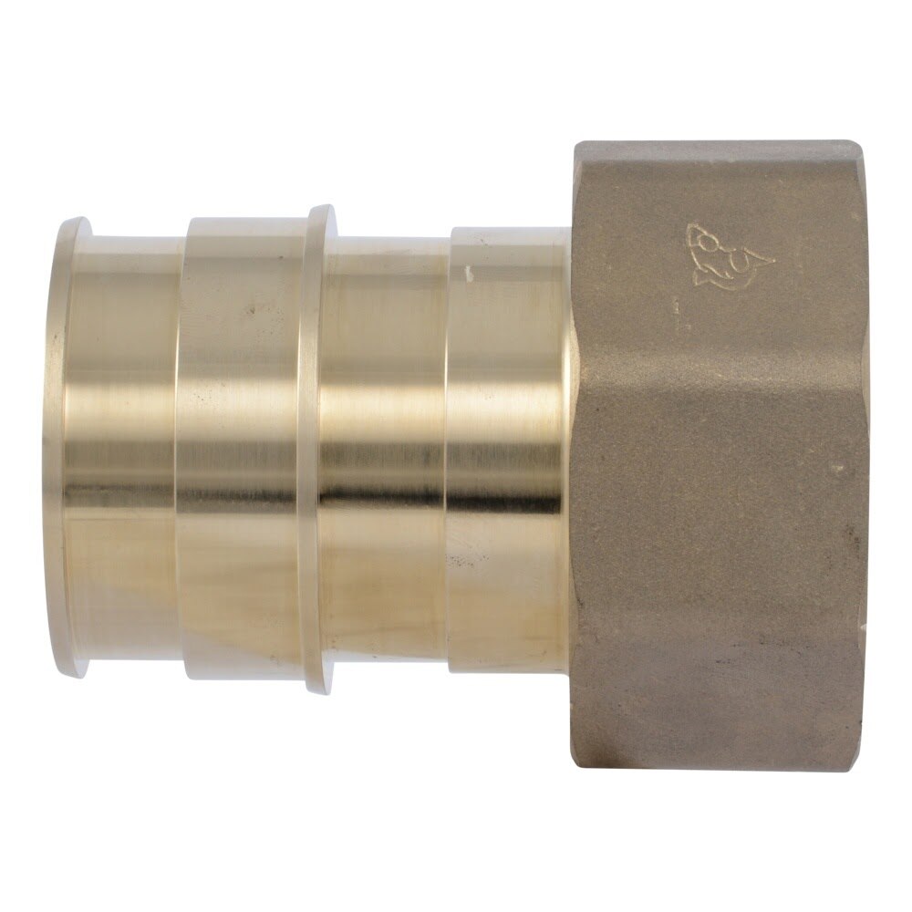 SharkBite UAB115450F 2 in. x 2 in. Brass Expansion Female Adapter FNPT for PEX-A Pipe - 2
