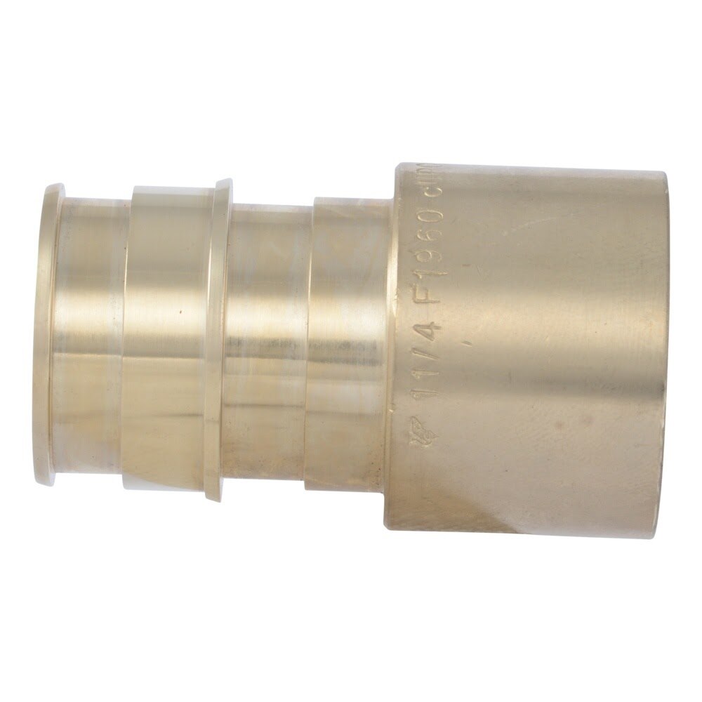 SharkBite UAB143535F 1-1/4 in. x 1-1/4 in. Brass Expansion Female Sweat Adapter - 2
