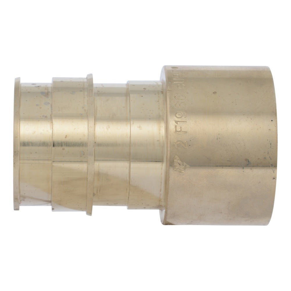 SharkBite UAB145454F 2 in x 2 in Brass Expansion Female Sweat Adapter for PEX A x Sweat - 2