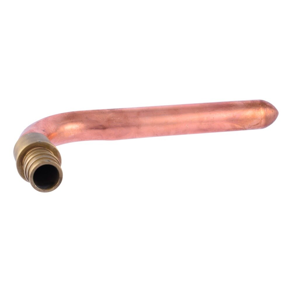 SharkBite UAB26072LF 3/4 in. PEX-A Copper Stub Out with Lead-Free DZR Brass 4 in. x 8 in. - 2