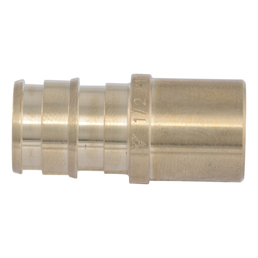 SharkBite UAB607LF 1/2 in x 1/2 in Brass Expansion Male Sweat Adapter for PEX-A to Copper Pipe - 2