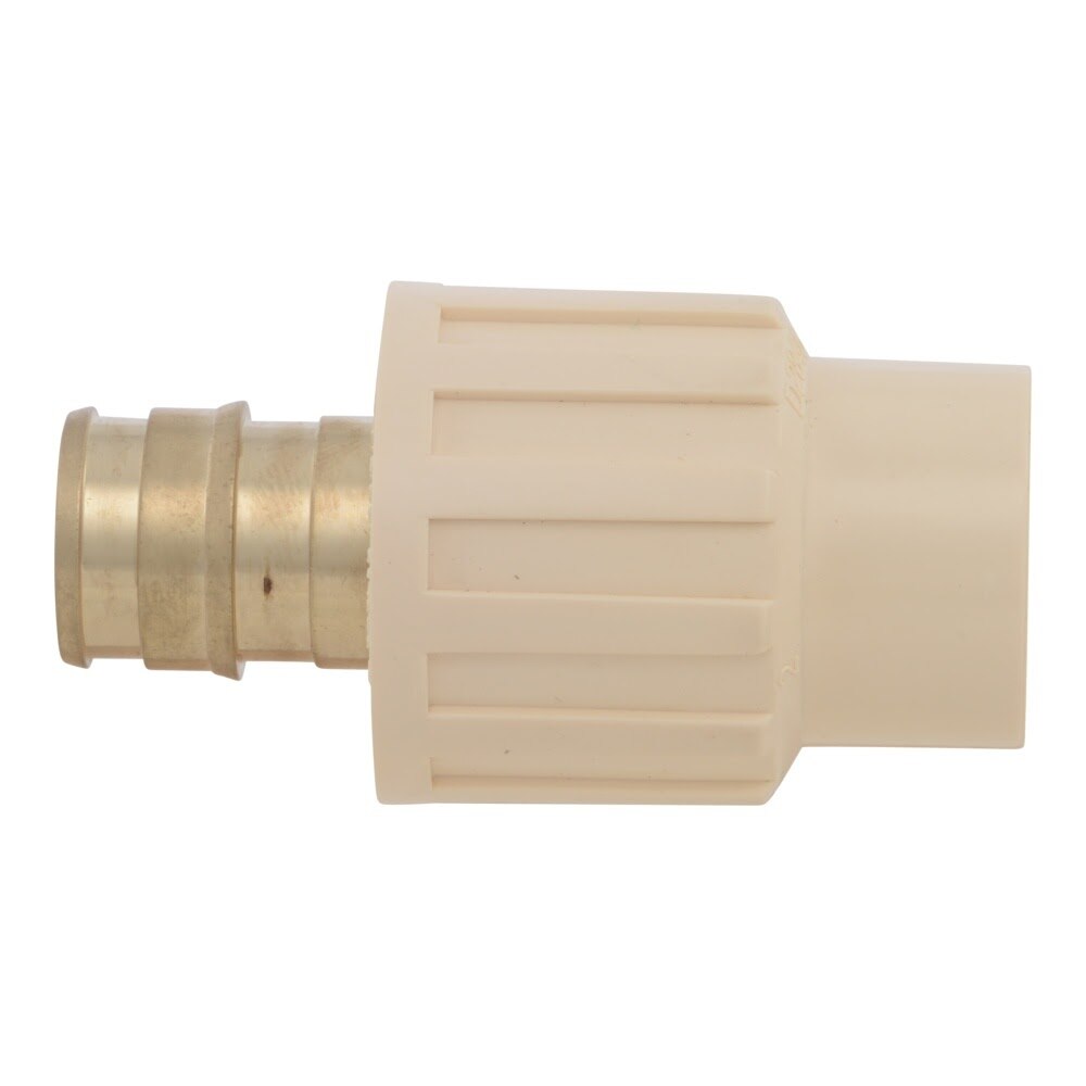 SharkBite UAB916LF 1/2 in. PEX-A Brass Expansion x 1/2 in. CPVC Adapter - 3