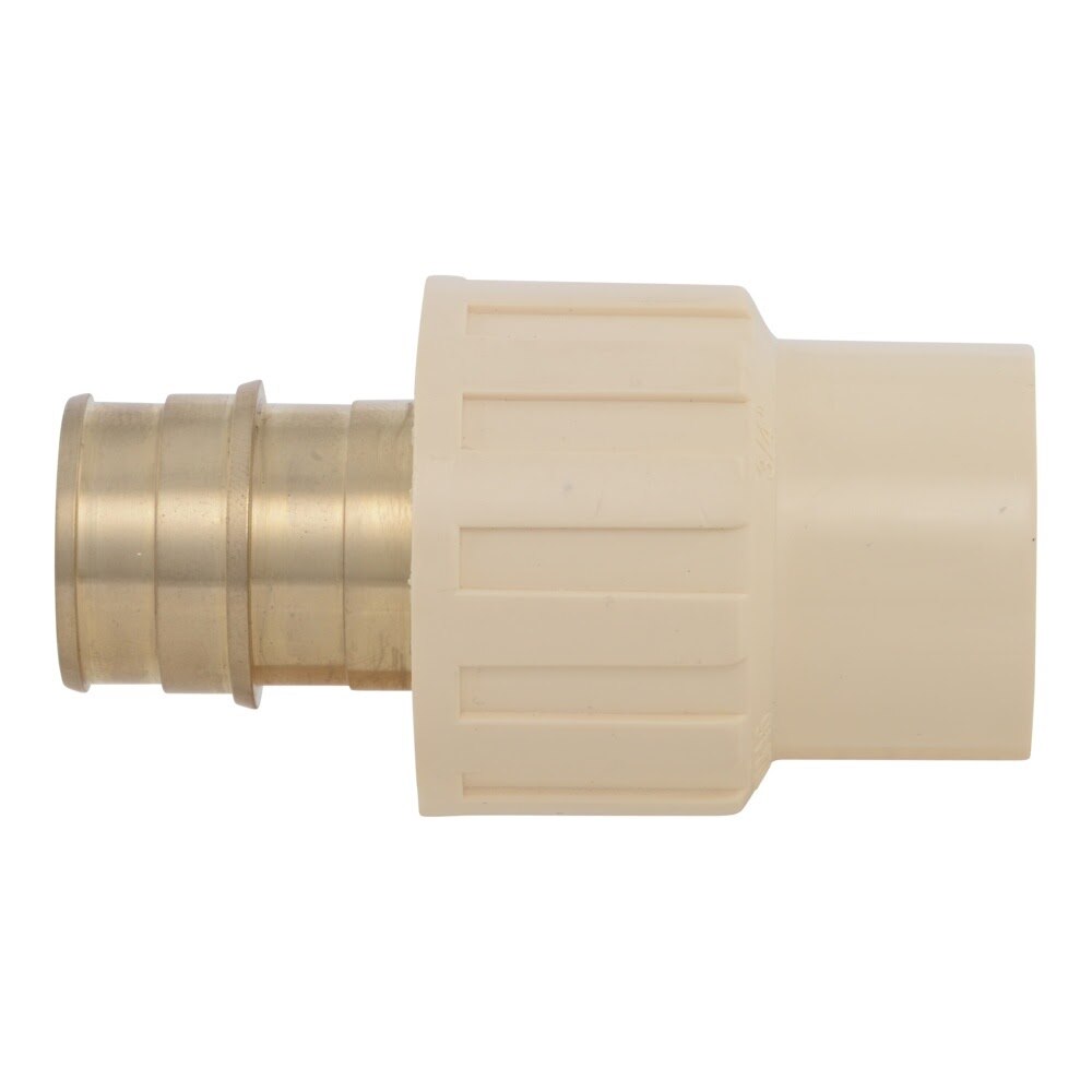 SharkBite UAB922LF 3/4 in. PEX-A Brass Expansion to 3/4 in. CPVC Adapter - 3