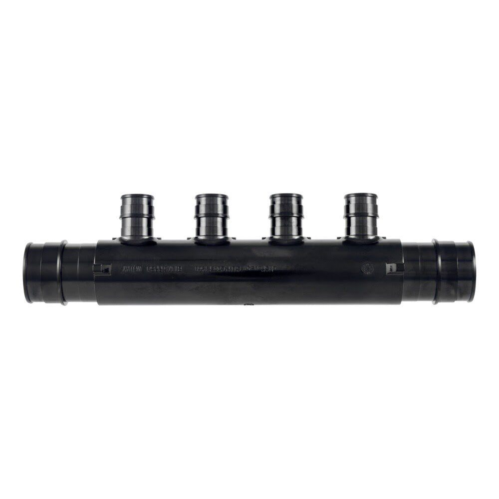 SharkBite UAMPT284OW 1 in x 1/2 in PEX-A Poly Open Multi-Port Tee with Four Outlets - 3