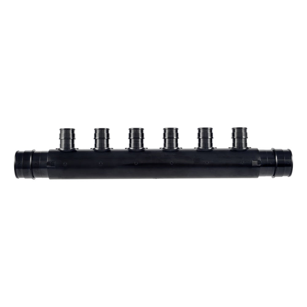 SharkBite UAMPT286OW 1 in. x 1 in. x (6) 1/2 in. PEX-A Open Poly Expansion Multi-Port Tee - 3